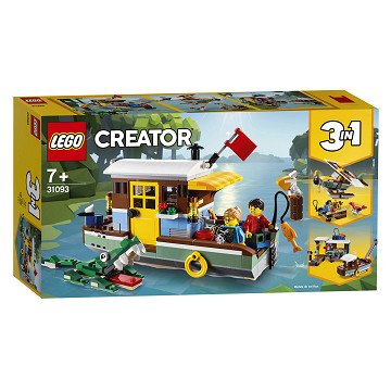 LEGO Creator 31093 Hausboot am Flussufer
