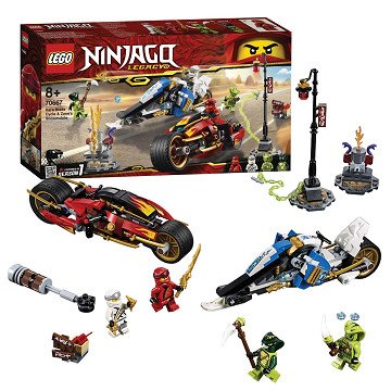 LEGO Ninjago 70667 Zwaardmotor Kai & Sneeuwscooter Zane