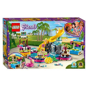 LEGO Friends 41374 Andrea's Zwembadfeest