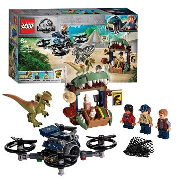 LEGO Jurassic World 75934 Dilophosaurus ontsnapt