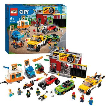 LEGO City 60258 Tuning-Werkstatt