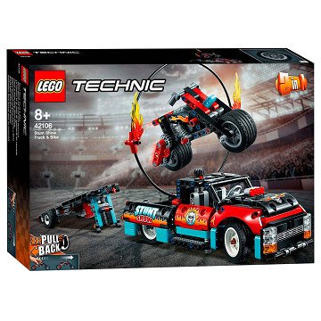 LEGO Technic 42106 Truck & Motor for Stunt Show