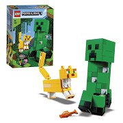 LEGO Minecraft 21156 BigFig Creeper and Ocelot Thimble Toys