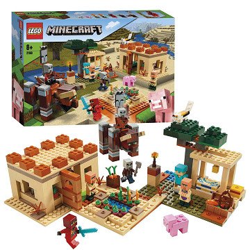 LEGO Minecraft 21160 De Illager Overval