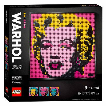 LEGO Art 31197 Andy Warhol's Marilyn Monroe