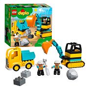 LEGO DUPLO 10931 Truck Graafmachine met Rupsbanden