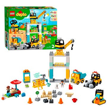 LEGO DUPLO 10933 Construction Torenkraan Bouwterrein