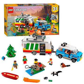 LEGO Creator 31108 Familievakantie met Caravan