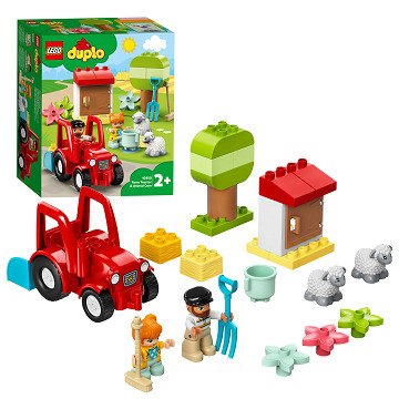 Lego Duplo 10950 Landbouwtractor en Dieren Verzorgen