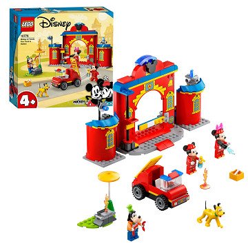 LEGO Disney 10776 Mickey and Friends Fire Station and Car