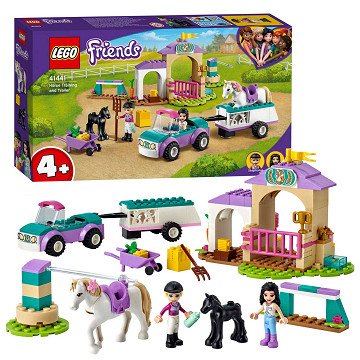 LEGO Friends 41441 Paardentraining en Aanhanger