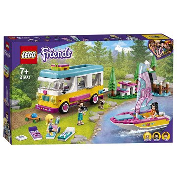 LEGO Friends 41681 Waldcamper und Segelboot