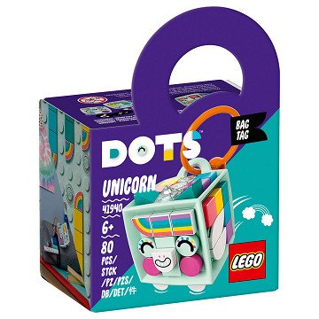 LEGO DOTS 41940 Bag Tag Unicorn