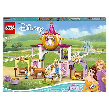 LEGO Disney Princess 43195 Belle & Rapunzel Horse Stable
