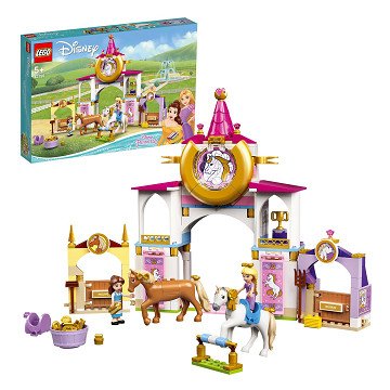 LEGO Disney Prinses 43195 Belle & Rapunzel Paardenstal