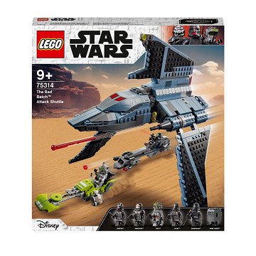 Lego star Wars 75314 The Bad Batch Aanvalsshuttle