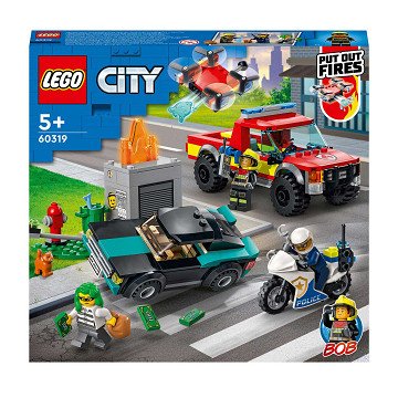 LEGO City 60319 Fire and Police Chase