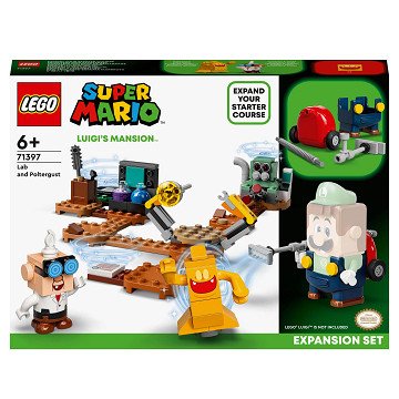 LEGO Super Mario 71397 Luigi's Mansion Lab Expansion Set