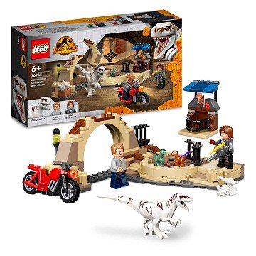 LEGO Jurassic 76945 Atrocirapractor Motorachtervolging