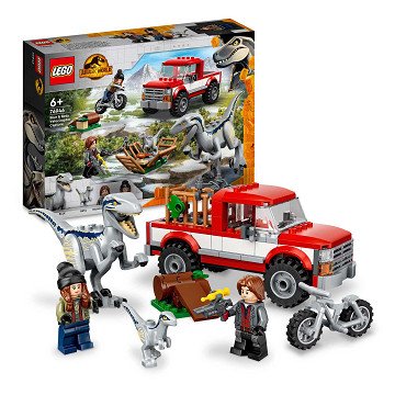LEGO Jurassic 76946 Blauer & Beta-Velocirapor
