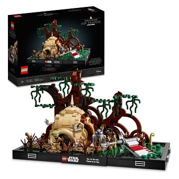 Lego Star Wars 75330 Jedi Training at Dagobah Diorama