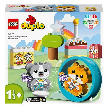 LEGO Duplo 10977 My First Puppy & Kitten with Sounds