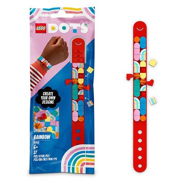 LEGO DOTS 41953 Regenbogenarmband mit Anhängern