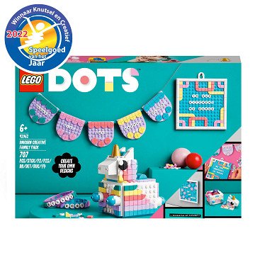 LEGO DOTS 41962 Kreatives Familienset Einhorn