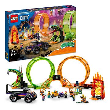 LEGO City 60339 Double Loop Stunt Arena