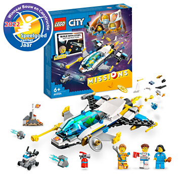 LEGO City 60354 Mars-Raumschiff-Erkundungsmissionen