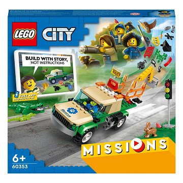 LEGO City 60353 Wildtier-Rettungsmissionen
