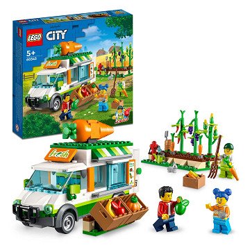 LEGO City 60345 Boeren Markt Bus