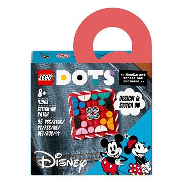 LEGO DOTS 41963 Mickey & Minnie Mouse: Aufnäher