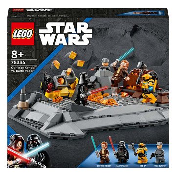 LEGO Star Wars 75334 Obi-Wan Kenobi vs. Darth Vader