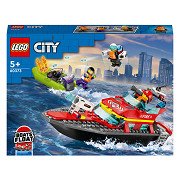 LEGO City 60373 Rettungsbootbrand
