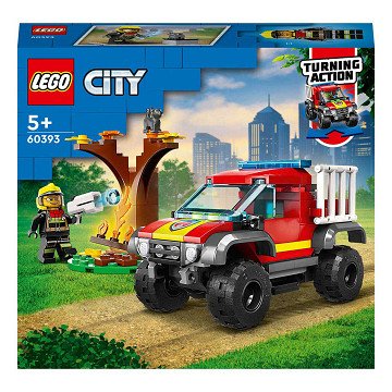LEGO City 60393 4x4 Fire Truck Rescue