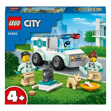LEGO City 60382 Vet Rescue Truck