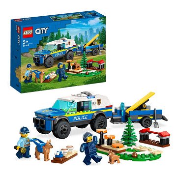 LEGO City 60369 Mobiles Training für Polizeihunde