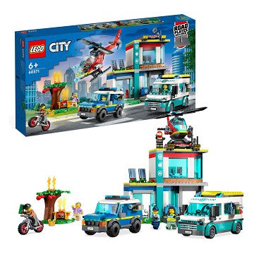 LEGO City 60371 Emergency Vehicle Headquarters