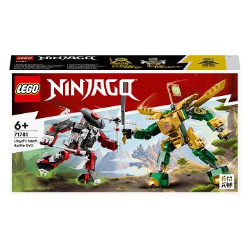 LEGO Ninjago 71781 Lloyd's Mech Battle EVO