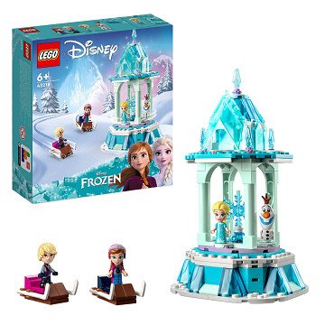 LEGO Disney Princess 43218 Anna and Elsa's Magic Carousel