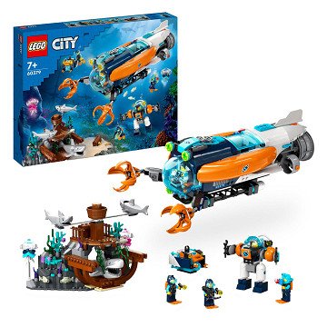 LEGO City 60379 Tiefsee-Erkundungs-U-Boot