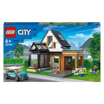 LEGO City 60398 Family Home and Electric Car