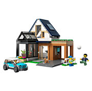 LEGO City 60398 Family Home and Electric Car