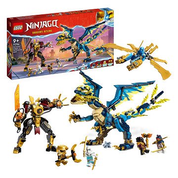 LEGO Ninjago 71796 Element Dragon Vs. The Empress Mech