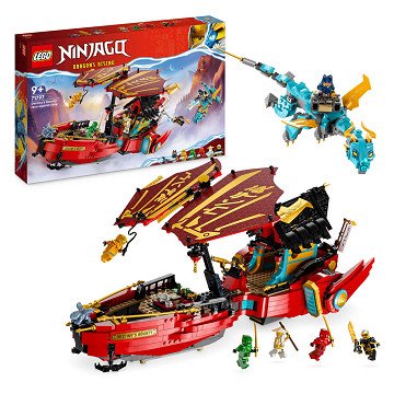 LEGO Ninjago 71797 „Destiny's Bounty – Wettlauf gegen die Uhr“.