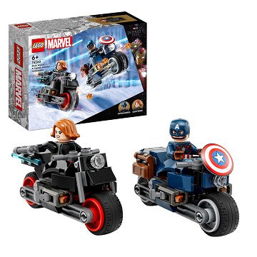 LEGO Super Heroes 76260 Black Widow & Captain America Motorräder