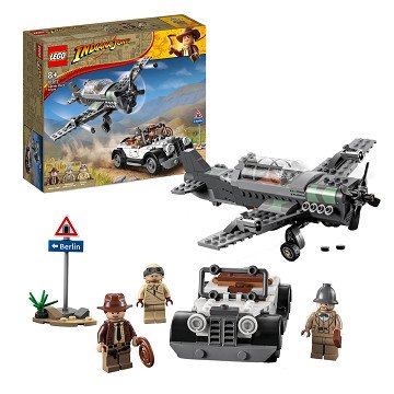 LEGO Indiana Jones 77012 Gevechtsvliegtuig Achtervolging