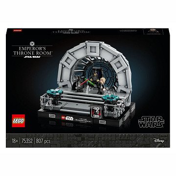 LEGO Star Wars 75352 Emperor's Throne Room Diorama