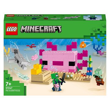 LEGO Minecraft 21247 The Axolotl House